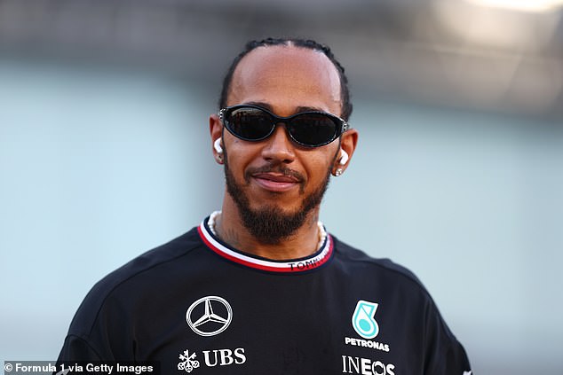 Mail Sport's Jonathan McEvoy had drawn attention to the fact that Hamilton had previously tweeted the photo alongside Diddy