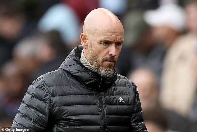 However, Erik ten Hag's team now incredibly does not meet the standards of that team