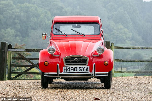 The background of the little French car is described as a 'remarkable love story'. The seller's father bought it new in 1990 with the intention of giving it to his daughter 15 years later as a surprise 21st gift