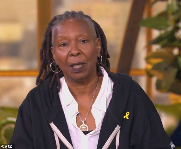 During Monday's episode of The View, Whoopi said her mother didn't want to come to the Oscars with her in case she didn't win again