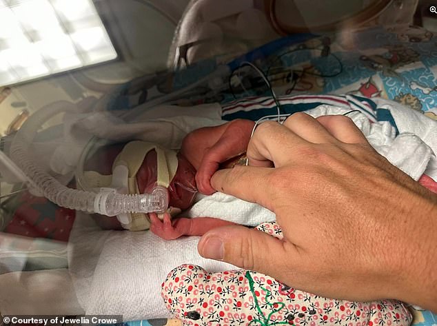 When her tiny newborn son was taken to the neonatal intensive care unit (NICU) at Mission Hospital in Asheville, the power went out and 'you could hear the nurses screaming'