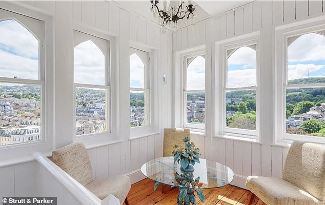 Let there be light: Merlin Court offers panoramic views and is bursting with space and light