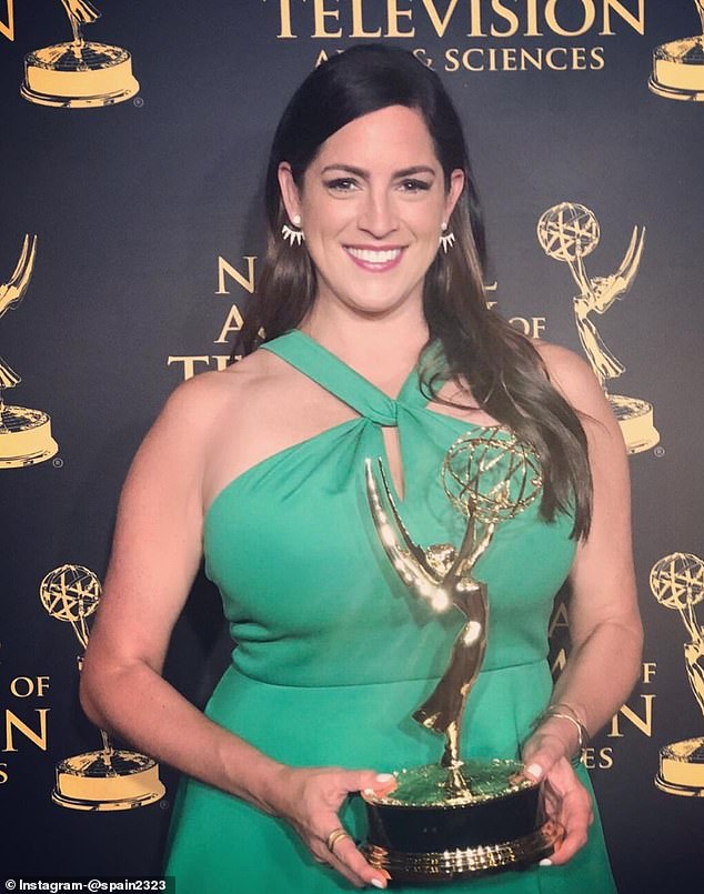 The report that Brennan had complained to the WNBA was shared by Sarah Spain, seen in 2019