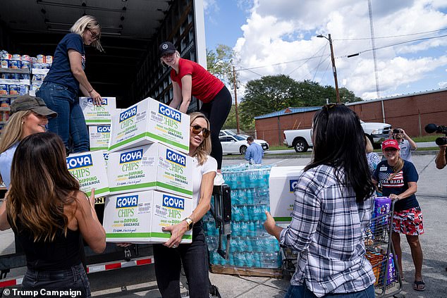 Lara Trump and Women for Trump are teaming up with Goya to provide relief to the victims of Hurricane Helene