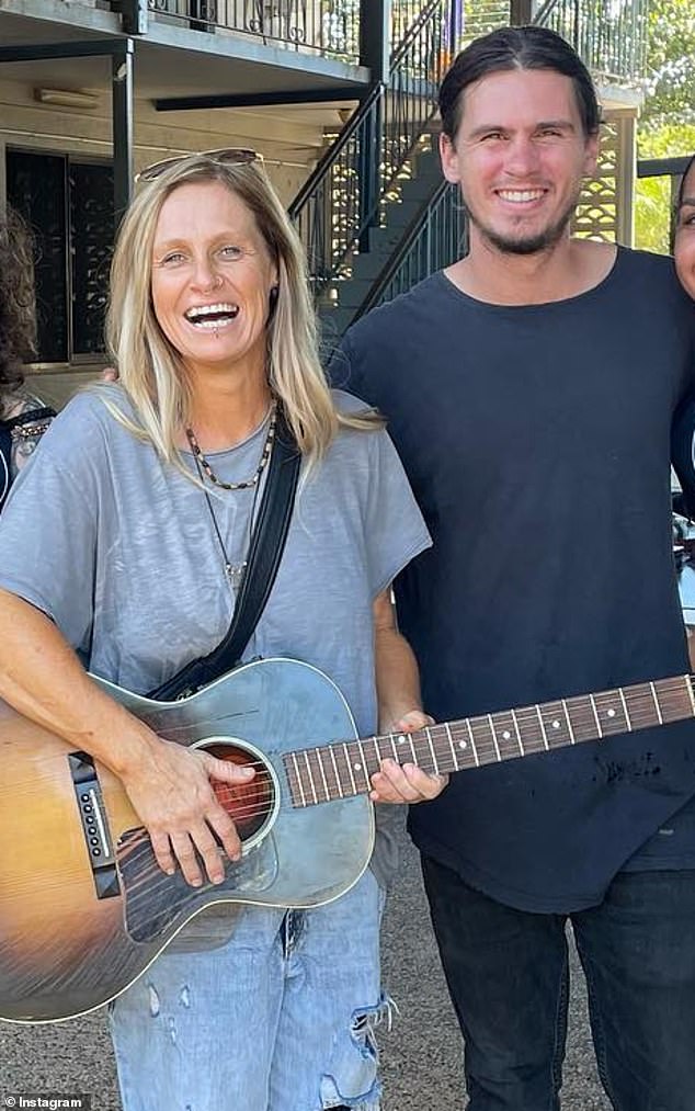 Kasey and her partner Brandon, who is 19 years her junior, have known each other for several years. The guitarist has been performing with her for nine years