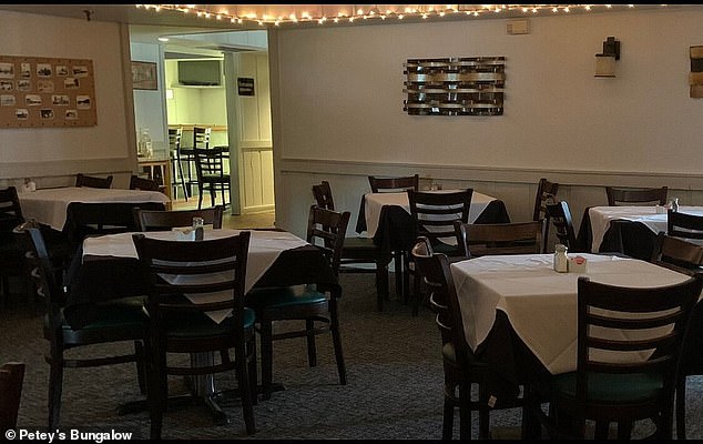 The restaurant serves authentic Greek dishes, seafood and aged steaks