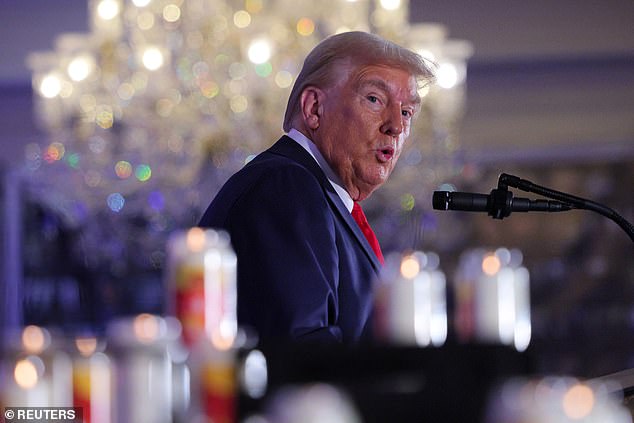 Hundreds attended Trump's Miami resort to commemorate the attack