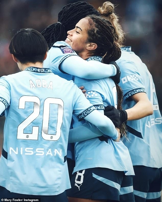 Fowler was handed a rare start for Manchester City and made the most of her opportunity around the same time Cleary lifted the NRL trophy