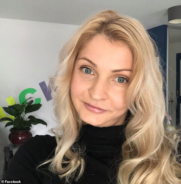 A friend of the couple said Carew had had a tough time since being released from prison and returning to Russian-born Mrs Polianskaya (above)