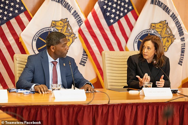 Vice President Kamala Harris met with teamsters from across the country last month. The union decided not to support either candidate