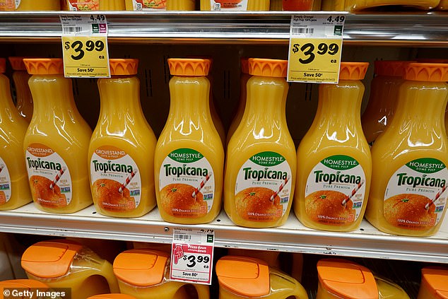 Rising prices: Orange juice will become more expensive this year due to the orange shortage - which could also mean mandarins are used as an alternative