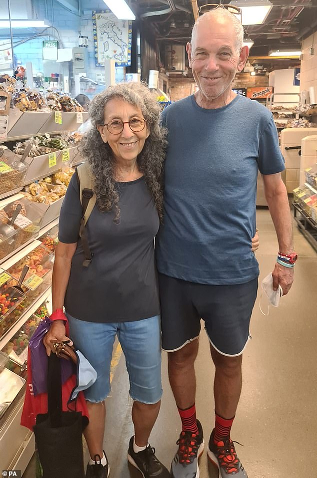 Judith Weinstein, 70, and Gadi Haggai, 73, were on their usual morning walk together on October 7 when they were ambushed by armed Hamas militants.