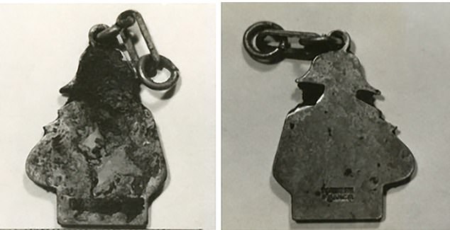 A Napoleon key ring was found on her body