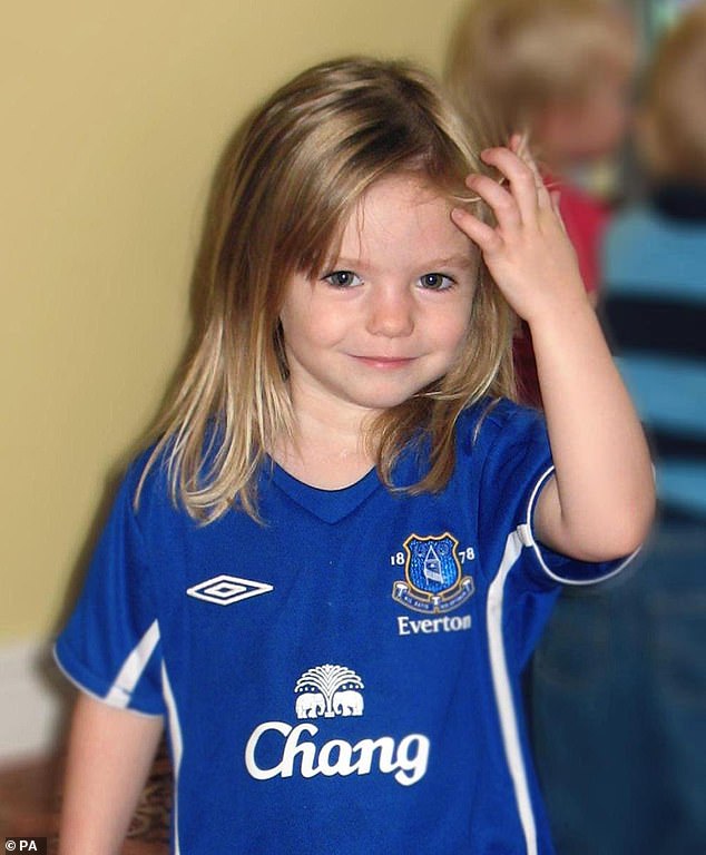 Madeleine McCann was three years old when she disappeared from her parents' room while sleeping on holiday in Praia da Luz in May 2007