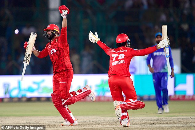 Multan Sultans finished a close second behind winners Islamabad United (pictured during the final in March 2024)