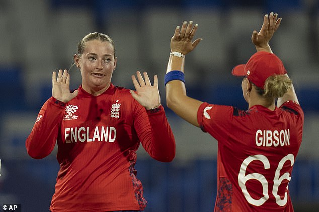 Sophie Ecclestone's commanding performance with the ball helped England to victory over South Africa on Monday