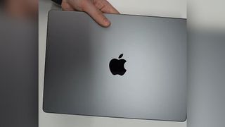 A leaked pre-release M4 MacBook Pro owned by YouTuber Romancev768