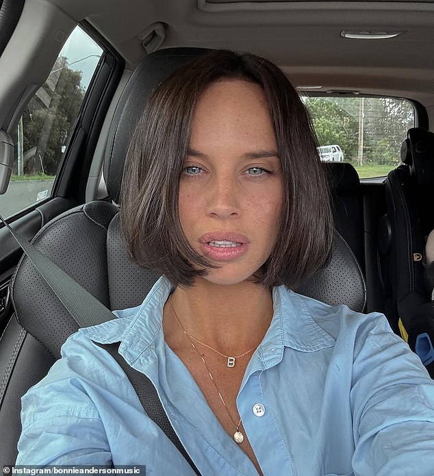 Bonnie oozed confidence and style as she showed off her stunning new 'do to her fans, revealing the surprising reason why she decided to get the makeover