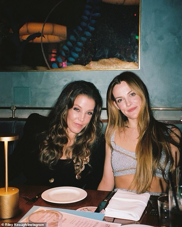 Riley Keough shared a photo of the last time she saw her mother before her death in 2023