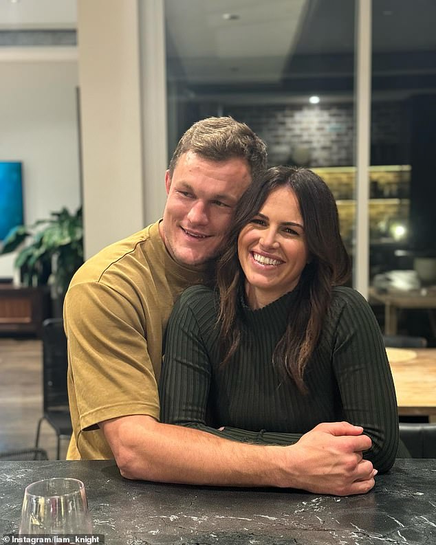 The pair finally went public with their romance after months of speculation, with the footballer embracing Danika in a photo shared to his Instagram page