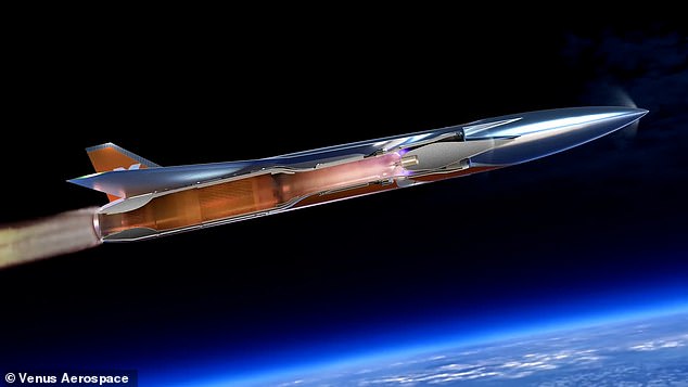 According to Venus Aerospace, VDR2 can reach speeds of Mach 6 or six times the speed of sound, so about 7,500 km/h. That would make it officially 'hysonic', which is the level above 'supersonic' (greater than the speed of sound (Mach 1) or 1230 km/h)