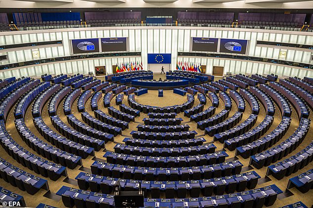 The European Parliament ahead of a plenary session at the European Parliament in Strasbourg, France, 7 October 2024