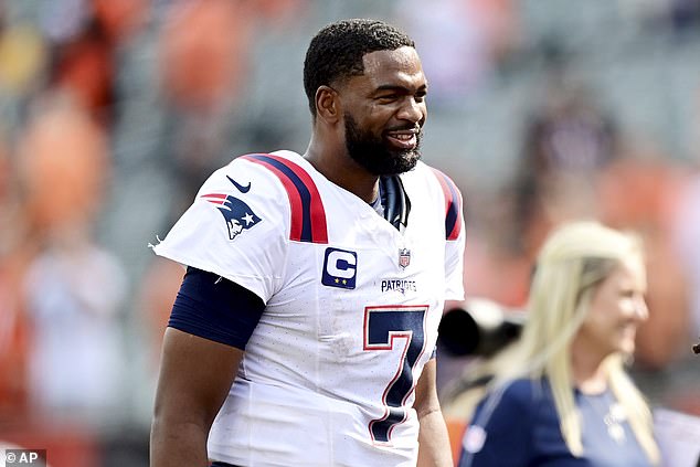 Jacoby Brissett started for New England in their first five games and was sacked 17 times