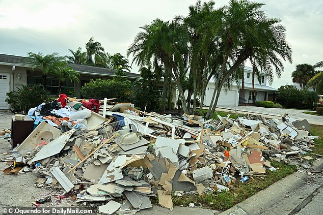 During Helene, almost every house was flooded by a storm surge of up to 3 meters high