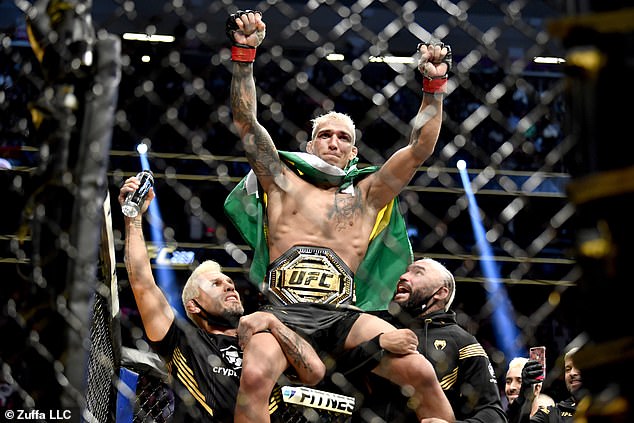 Oliveira defeated Poirier and Justin Gaethje before losing the belt to Islam Makhachev