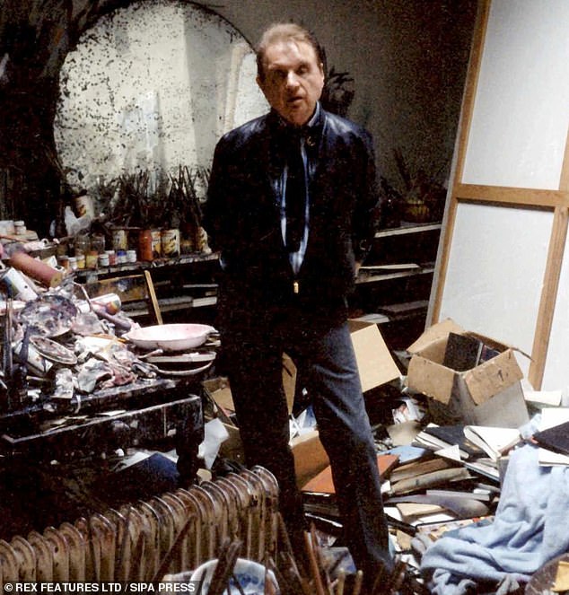 He created canvases of unique intensity in his cramped studio, whose waste-heaped floor looked like a breeding ground for rats.