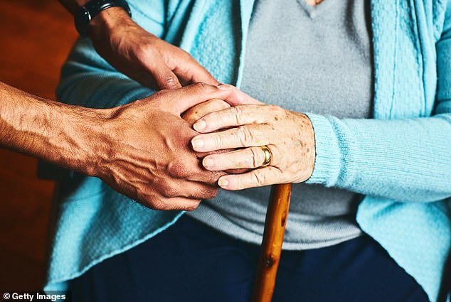 About 88 percent of constituencies saw an increase in the number of people over 65 per care home (archive photo)