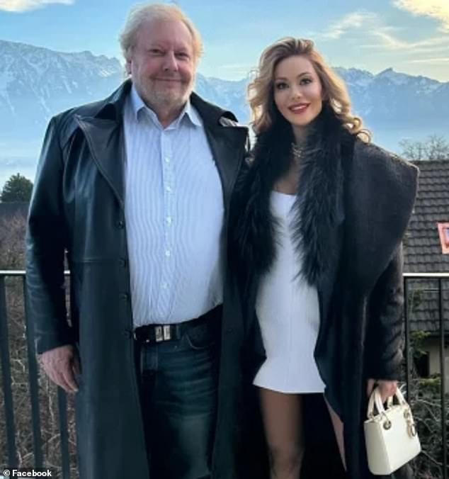 Beauty entrepreneur Linda Rogan says she met Richard White, who has an estimated net worth of $9.7 billion, through his partner Zena Nasser. Mr. White and Mrs. Nasser are pictured