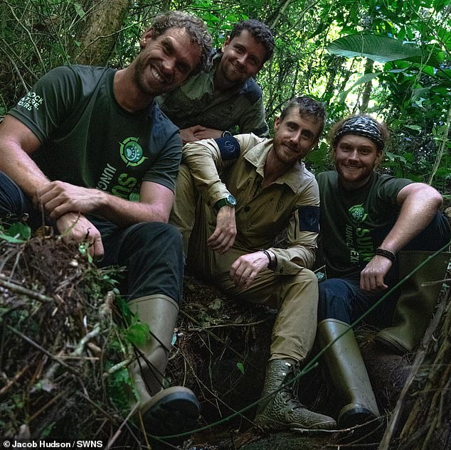 After suffering from sleep deprivation, infections and malnutrition, the team saw strange visions before finally reaching the Atlantic Ocean.