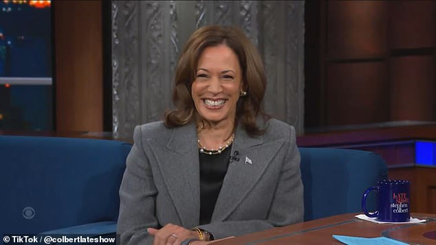 Harris called the former president a 