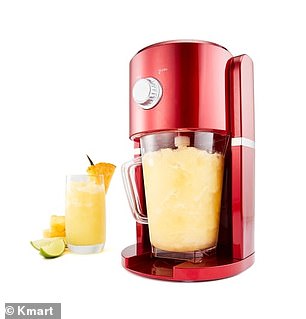 The Frozen Drink Maker ($45) lets you make icy slushies, ice-cold margaritas, and refreshing shakes in an instant