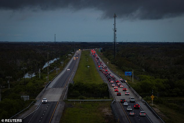 It is now in the path of Hurricane Milton, which headed toward a potentially catastrophic collision Wednesday along Florida's west coast, where some residents insisted they would stay put after millions were ordered to evacuate and officials warned that those left behind face high chances would have to survive.