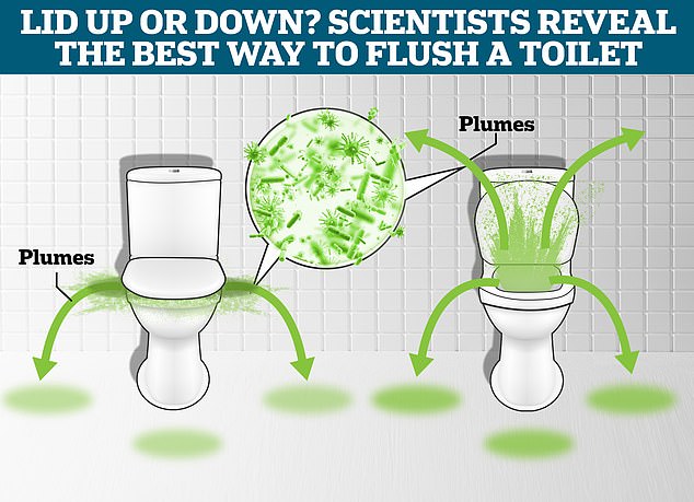 This research is an offshoot of a research program aimed at determining whether your toothbrush is contaminated by the aerosol particles released when flushing toilets.