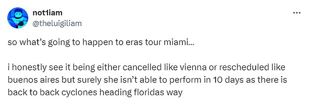 1728473785 448 Will Taylor Swift cancel Eras Tour dates due to Hurricane