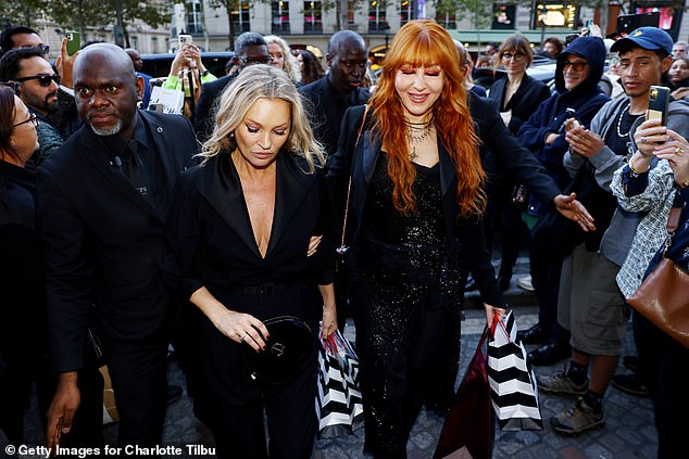 Kate joined the entrepreneur as they visited Sephora's new flagship store, the Champs-Élysées