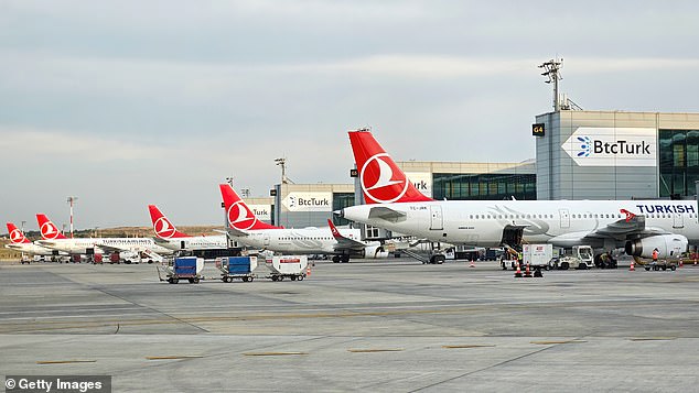 The plane had taken off from the western US coastal city of Seattle on Tuesday evening and was en route to Istanbul when it had to make an emergency landing