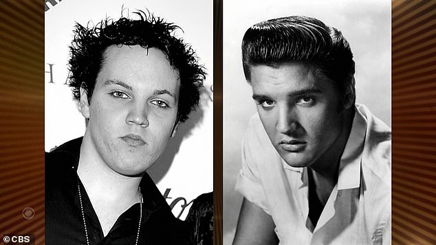 Also in the book, Riley said that Ben looked a lot like Elvis