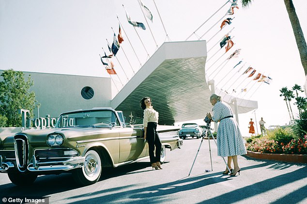 The Tropicana, seen the year after it was built in 1958, was a staple of the Sin City strip and appeared in a number of iconic films, including The Godfather