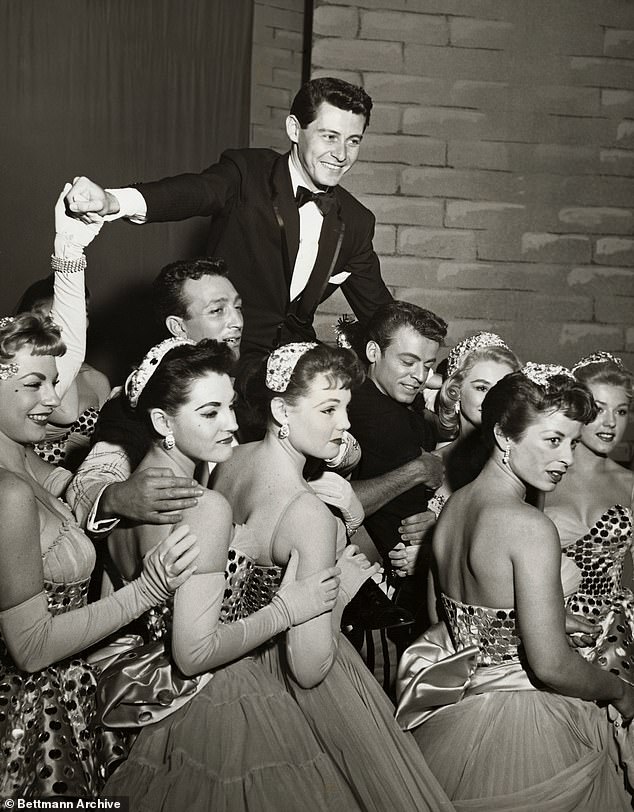 Singer Eddie Fisher was seen performing at The Tropicana during its heyday in 1958