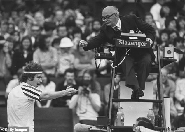 John McEnroe (left), who is now a leading commentator, is one of the least surprising proponents of the new technology, having regularly railed against referees' calls