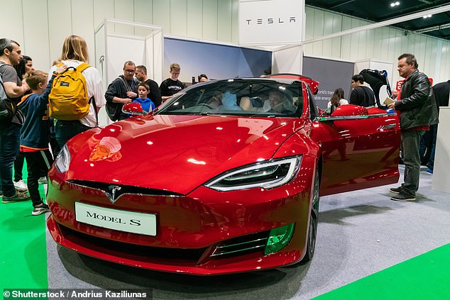 The Model S was the first mainstream Tesla launched in Britain in 2014. Many are used as eco-friendly private rental, luxury taxi and airport shuttle services