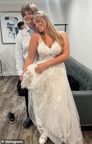 Tech mogul Casey Mackrell tied the knot this weekend with his girlfriend Grace Thoenen, both from Florida