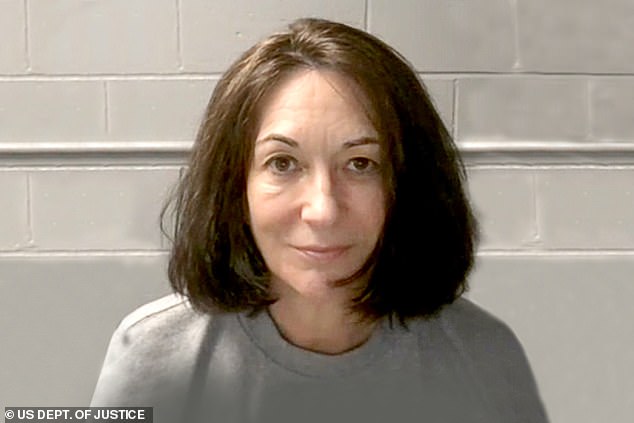 Ghislaine Maxwell (pictured) is serving a 20-year sentence in a Florida prison after being found guilty of charges of enticement of minors and sex trafficking of underage girls