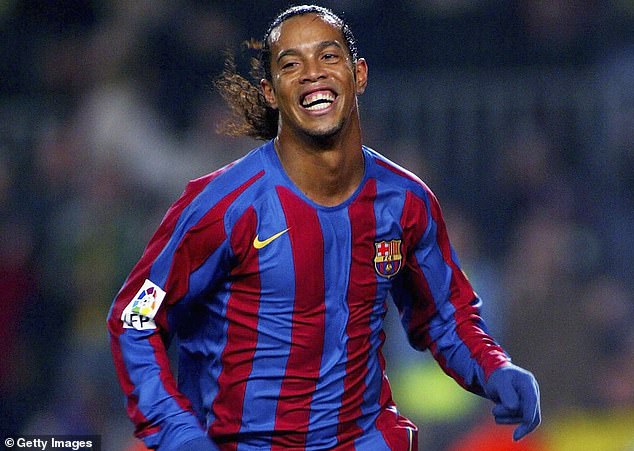 Ronaldinho was previously hailed as the best player in the world when starring for Barcelona