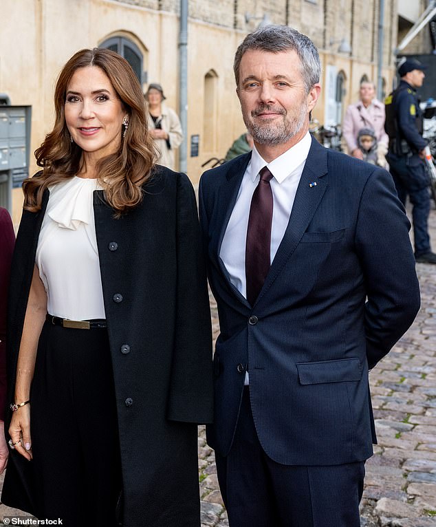 The mother-of-four attended the event with her husband, King Frederik, 56, of Iceland's presidential couple, who are currently on a two-day state visit to the country.