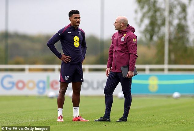 Should Bellingham start up front, Ollie Watkins (pictured) and Dominic Solanke could provide a more conventional option off the bench after a prolific start to the Premier League season